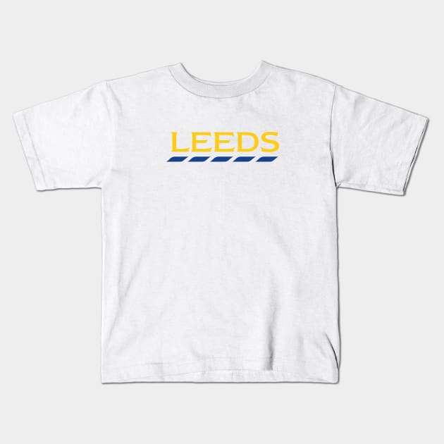 Leeds - every little helps Kids T-Shirt by peterdy